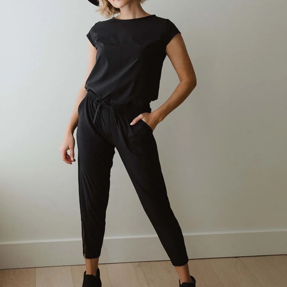 Albion Fit Black Signature Jumpsuit